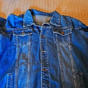 Long jean jacket / dress XL